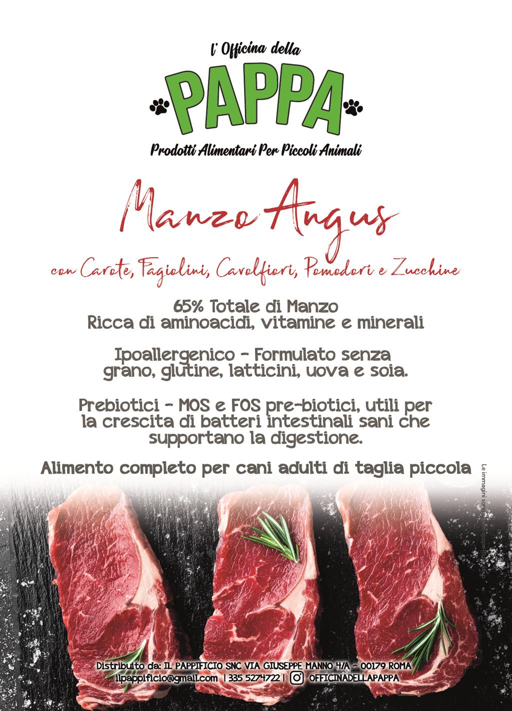 Crocchette Manzo Angus Mini